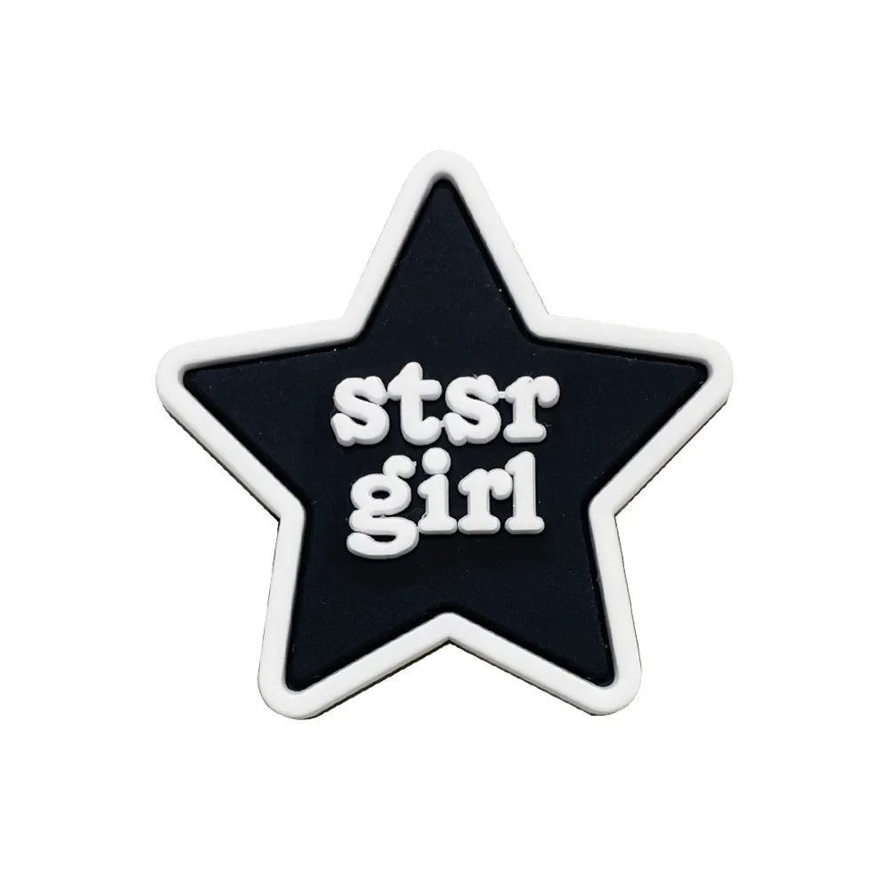 1-18Pcs Stay Wild Moon Child PVC Shoe Charms Cherry Star Woman Clogs Buckle Accessories - Pretty Espen$ive