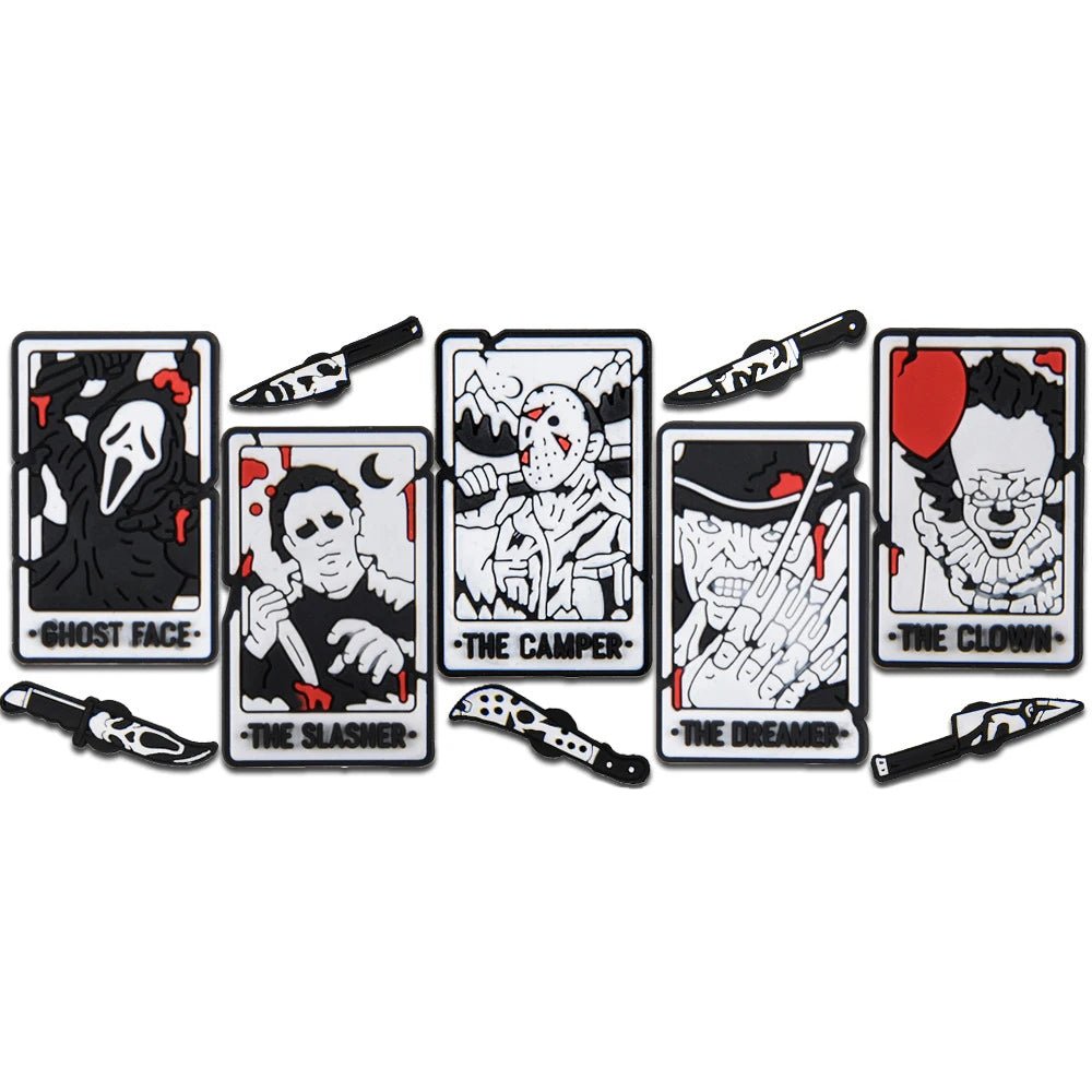 17pcs/SET Halloween Horror Movie Series for Shoe Charms ❤️‍🩹 - Pretty Espen$ive