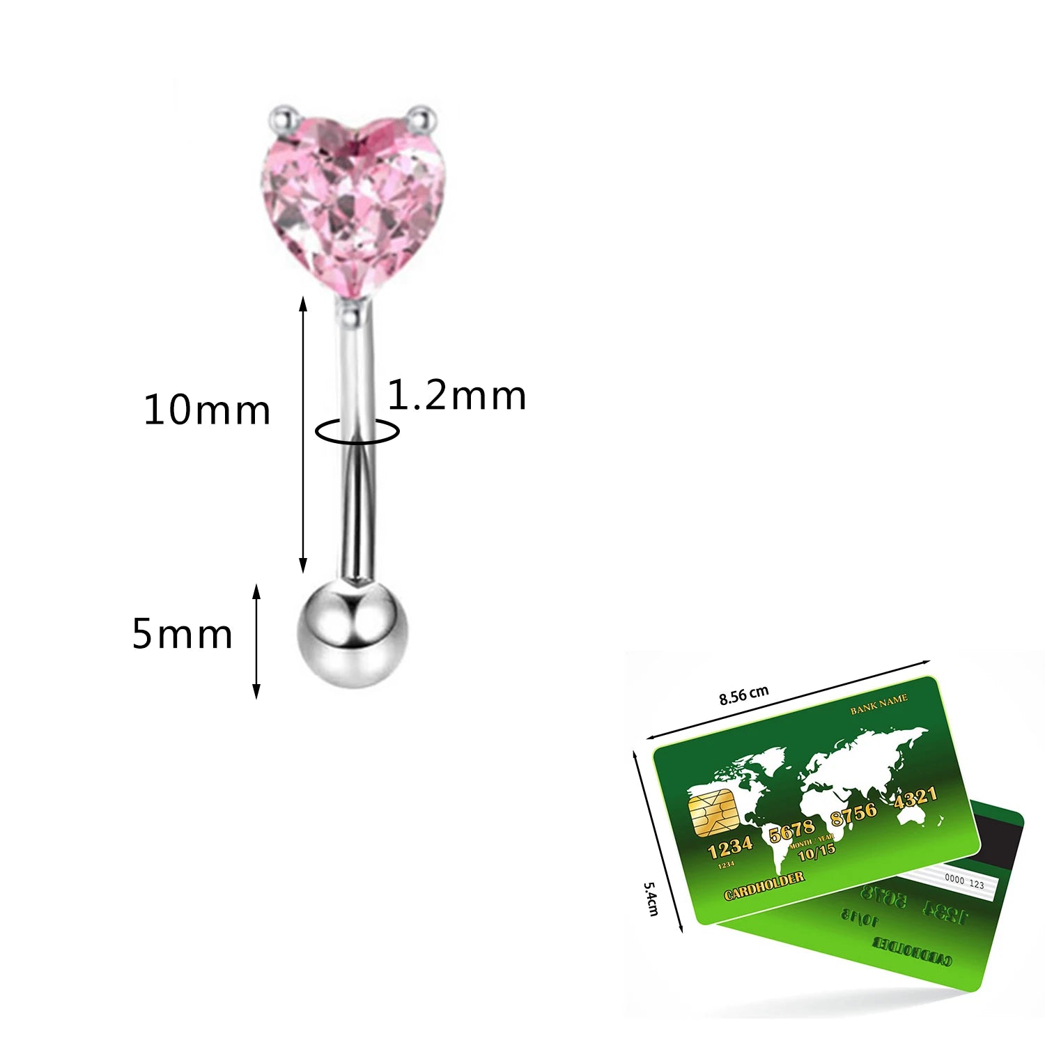1PC Stainless Steel Multi-Purpose Piercing Ring - Pretty Espen$ive