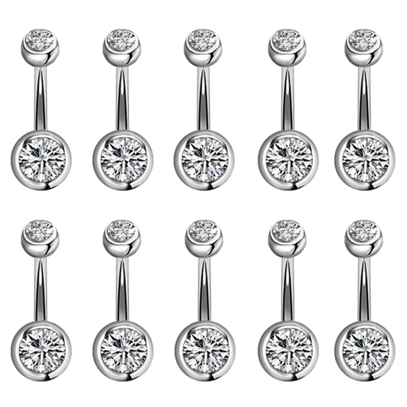 1Set Belly Piercings 💗 - Pretty Espen$ive