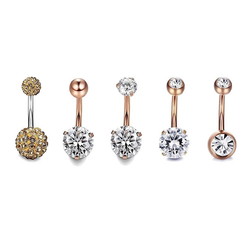1Set Belly Piercings 💗 - Pretty Espen$ive